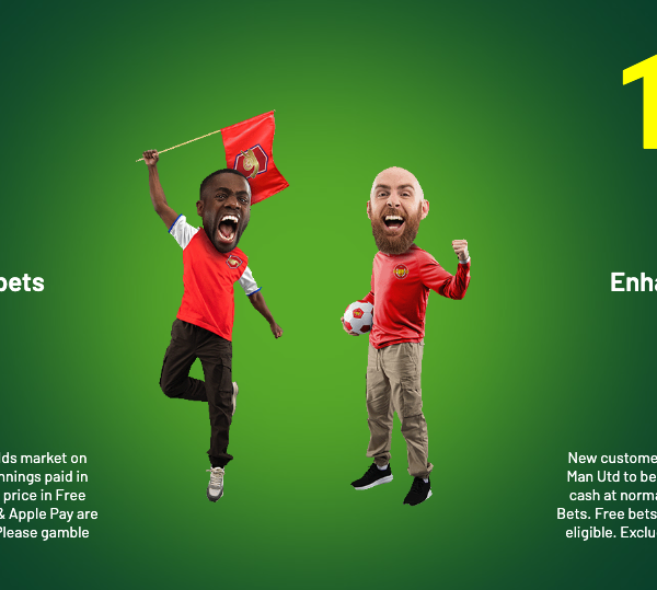 Paddy Power Welcome Offer – Get 40/1 On Arsenal To Win Or 100/1 On Man Utd To Win In Arsenal vs Manchester Utd